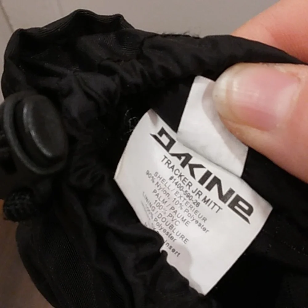 DAKINE TRACKER JUNIOR MIT MITTEN GLOVES SNOW MED WINTER WARM SNOWBOARDING SKI